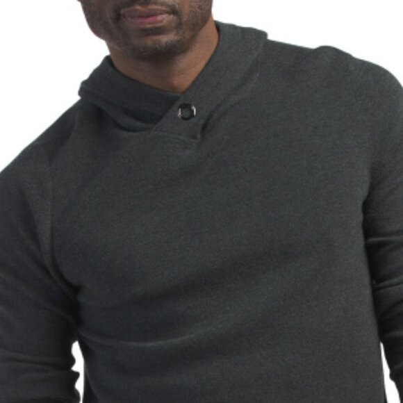 NEW NAADAM Wool Merino Hoodie for men olive 462mn - Picture 3 of 4